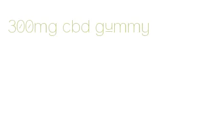 300mg cbd gummy