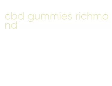 cbd gummies richmond