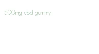 500mg cbd gummy