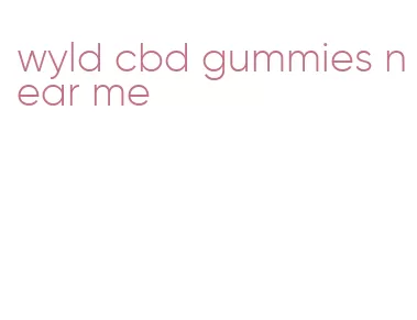 wyld cbd gummies near me