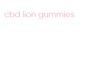 cbd lion gummies