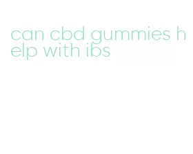 can cbd gummies help with ibs