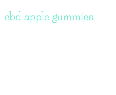 cbd apple gummies