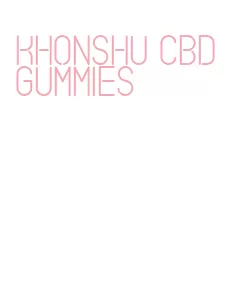 khonshu cbd gummies