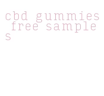 cbd gummies free samples