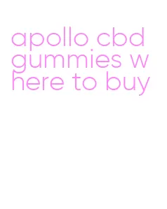 apollo cbd gummies where to buy