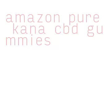 amazon pure kana cbd gummies