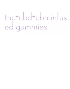 thc+cbd+cbn infused gummies