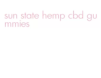 sun state hemp cbd gummies