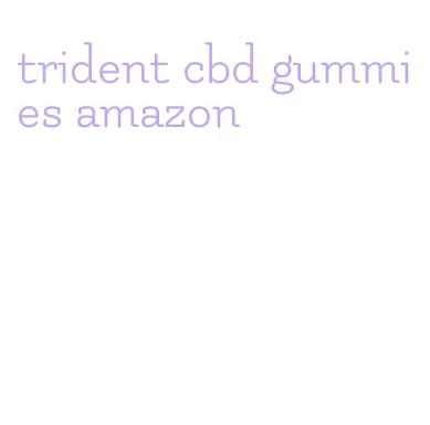 trident cbd gummies amazon