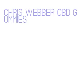 chris webber cbd gummies