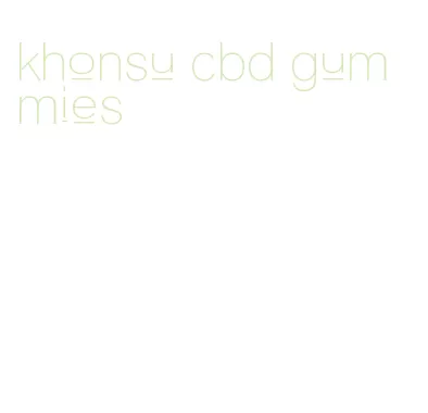 khonsu cbd gummies