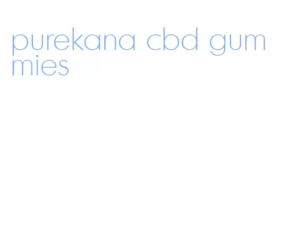 purekana cbd gummies