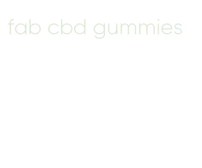 fab cbd gummies