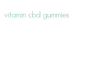 vitamin cbd gummies