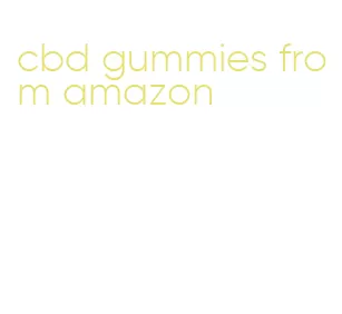 cbd gummies from amazon