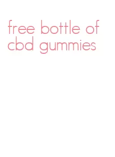 free bottle of cbd gummies