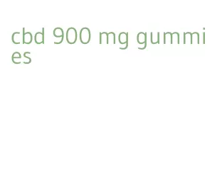 cbd 900 mg gummies