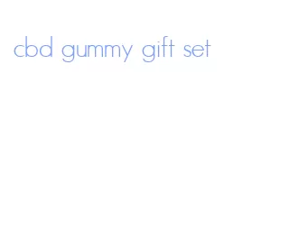 cbd gummy gift set