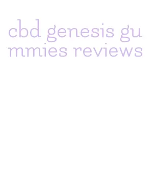 cbd genesis gummies reviews