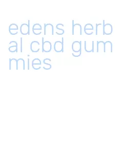 edens herbal cbd gummies