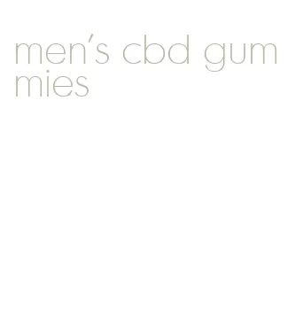 men's cbd gummies