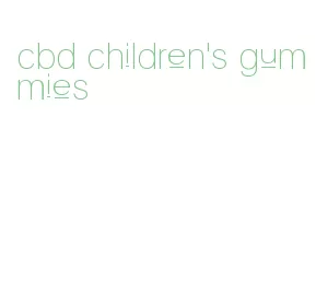 cbd children's gummies