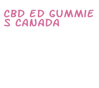 cbd ed gummies canada