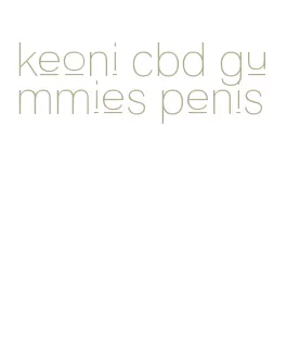 keoni cbd gummies penis