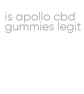 is apollo cbd gummies legit