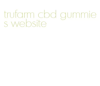 trufarm cbd gummies website