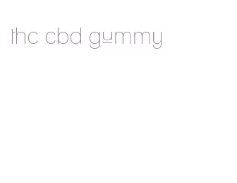 thc cbd gummy