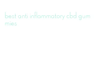 best anti inflammatory cbd gummies