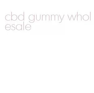 cbd gummy wholesale