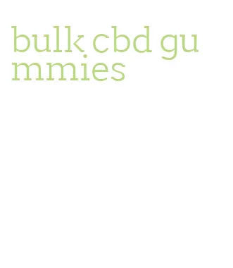 bulk cbd gummies