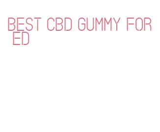 best cbd gummy for ed