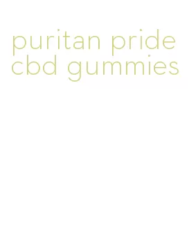 puritan pride cbd gummies