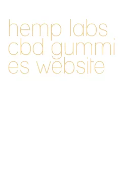 hemp labs cbd gummies website