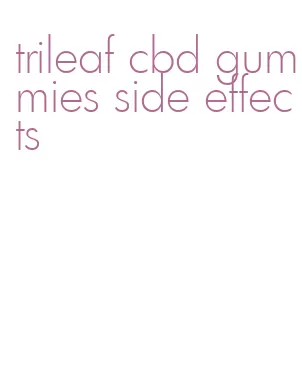 trileaf cbd gummies side effects