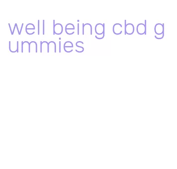 well being cbd gummies