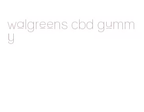 walgreens cbd gummy