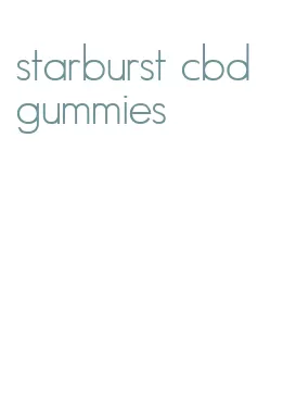 starburst cbd gummies