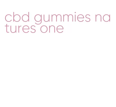 cbd gummies natures one