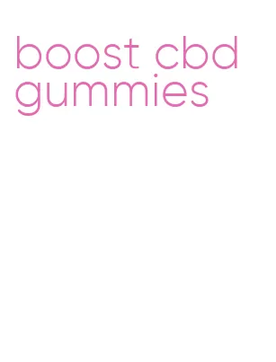 boost cbd gummies