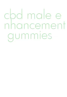 cbd male enhancement gummies