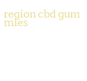 region cbd gummies