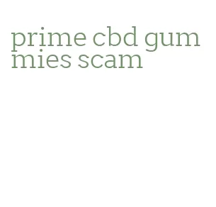 prime cbd gummies scam