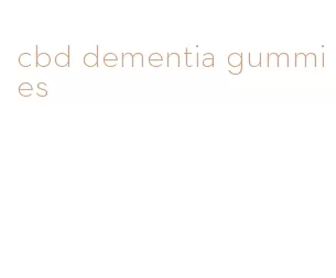 cbd dementia gummies