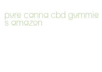 pure canna cbd gummies amazon