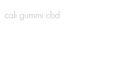 cali gummi cbd